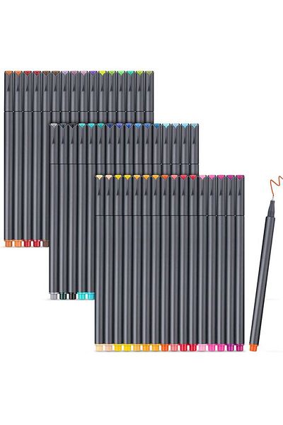 Choice 48colors Bview Art Colored Pens Fine Point Markers Fine Tip Drawing Pens Fineliner Pen for Journalin