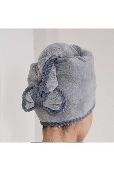 REEFI Modern rustic gray hair cover, large size (28*75cm)