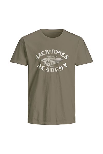 Jack & Jones Μπλουζάκι Jprblufreddy Tee Crew Neck Vetiver