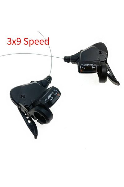 Choice 3x9 speed MicroSHIFT Bicycle Derailleur Front Rear Shift Lever TS38 3*7/8/9 Speed MTB Mountain Bike