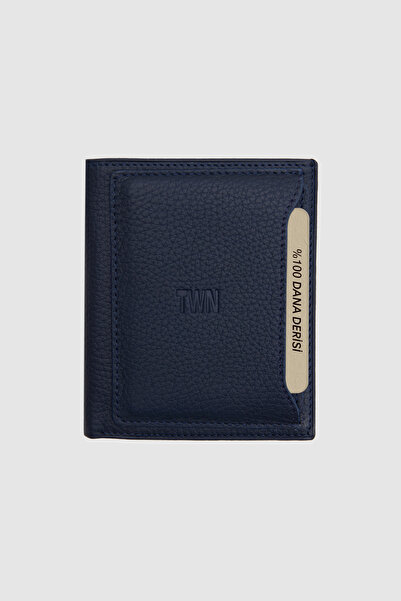Twn Navy Blue Wallet