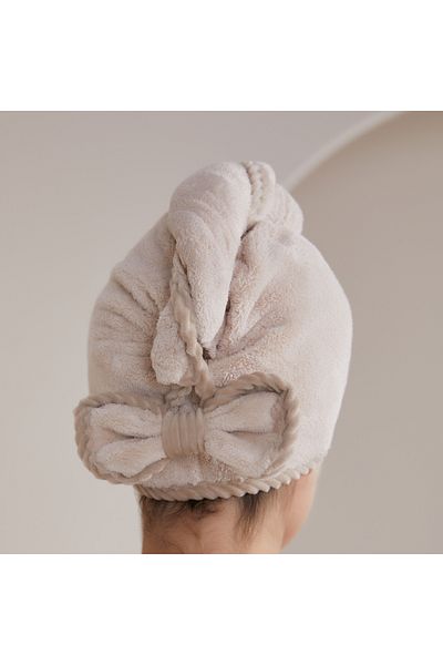 REEFI Modern rustic beige hair cover, small size (25*68cm)