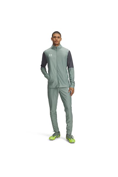 Under Armour Σετ ανδρική πράσινη φόρμα Challenger Track