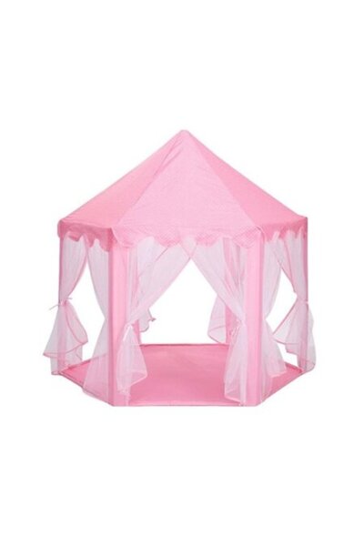 Palmonix Παιδική σκηνή παιχνιδιού, πτυσσόμενη, 135x140 cm, ροζ χρώμα