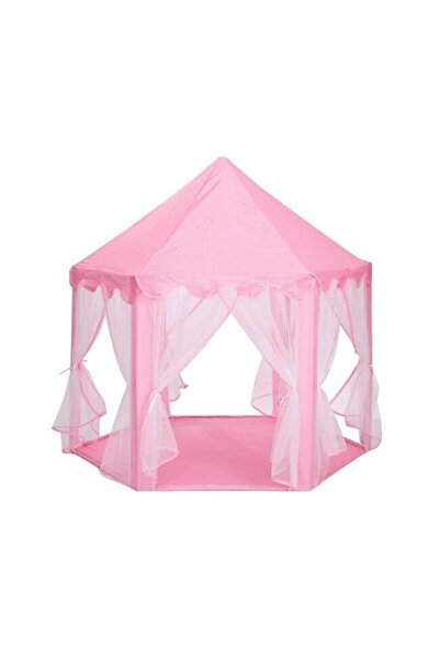 Palmonix Παιδική σκηνή παιχνιδιού, πτυσσόμενη, 135x140 cm, ροζ χρώμα