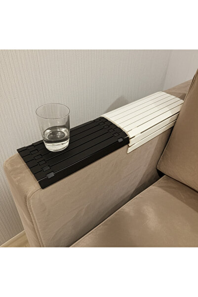 Tasarım Koltuk Bardak Altlığı – Kol Dayama Üstü İçecek Tutucu - Kolçak Sehpası