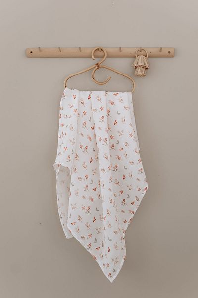 Tuğba Kuğu Muslin Cover - Pureline Series - Soft Bloom