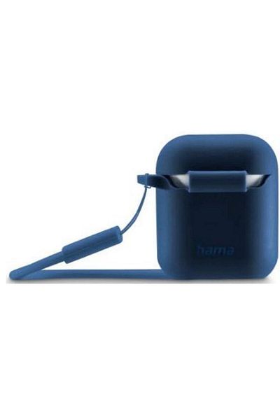 Hama Husa casti Hama 210906 Fantastic Feel pentru AirPods 1st/2nd Gen. (Albastru)
