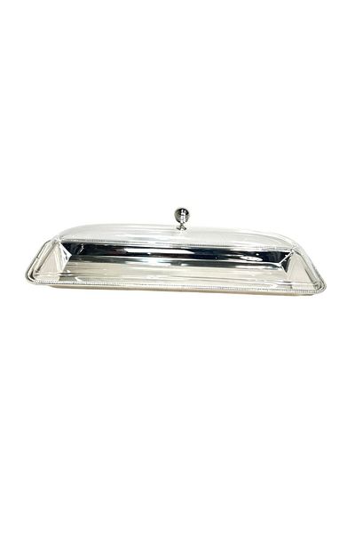 ALMASA Small rectangular tray with acrylic lid