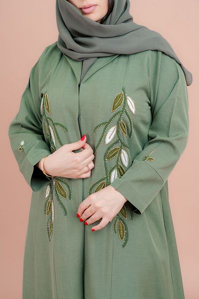IKKXA Artisan Elegance Handwork Abaya