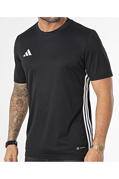 adidas Ανδρικό μαύρο αθλητικό μπλουζάκι