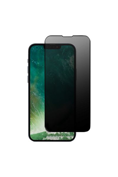 Cellara CELLARA 2.5D PRIVACY GLASS SCREEN PROTECTOR FOR IPHONE 13/13 PRO/14/16E - BLACK