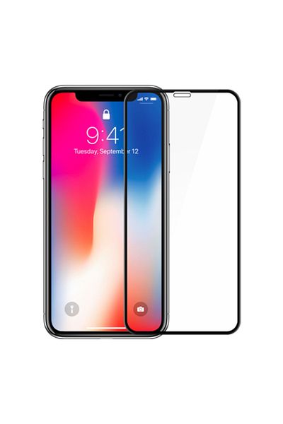 Cellara CELLARA 3D FULL COVER GLASS SCREEN PROTECTOR FOR IPHONE X/XS/11 PRO - BLACK