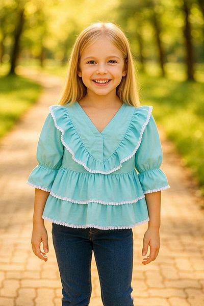 Hilal Akıncı Kids Риза за момиче