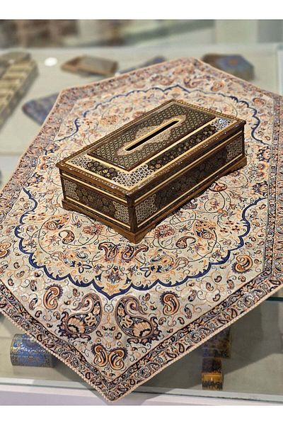 Generic حامل مناديل / مناديل خاتم مصنوع يدويًا