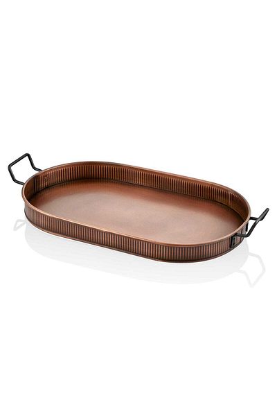 GUNES ZUCCACIYE The Mia Tray 66 X 32 cm - Copper