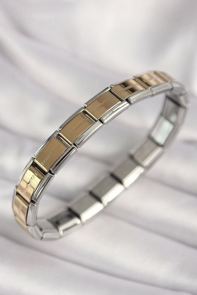 Clariss 316l الصلب مزيج اللون مكتوبة الترشيح نموذج سوار المرأة