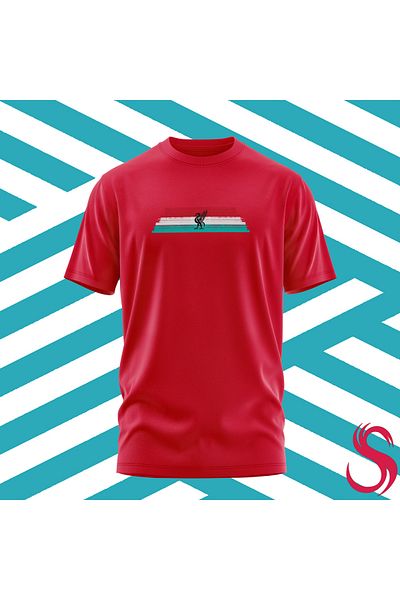 Scudetto T-Shirt Lfc Brushstripe Unisex Tee