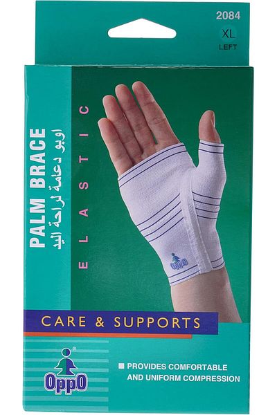 OPPO Elastic Wrist Support for Left Hand from Oppo, Size XL 2084