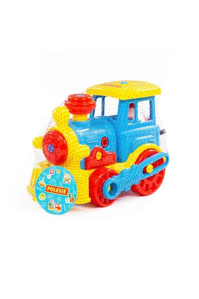 pialbatro Toy Designer Transport Locomotive 48 Pieces-Blue 71255