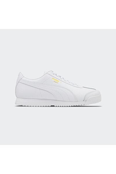 Puma حذاء رياضي رجالي روما 24 ستاندرد بوما أبيض-أخضر أرشيفي 39686803