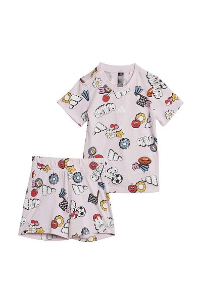 adidas Fun Allover Print Baby Tracksuit Set