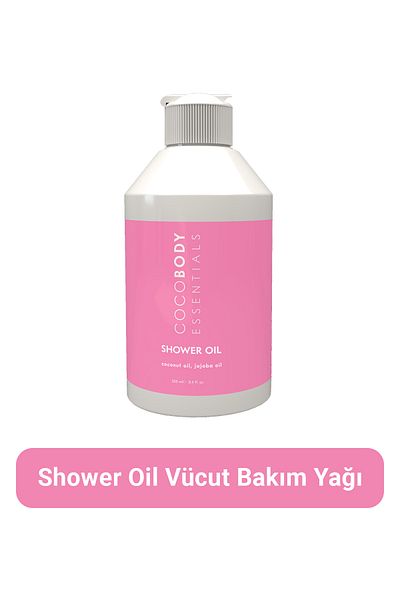 Coco Body Shower Oil Moisturizing and Repairing Coconut Body and Shower Care Oil