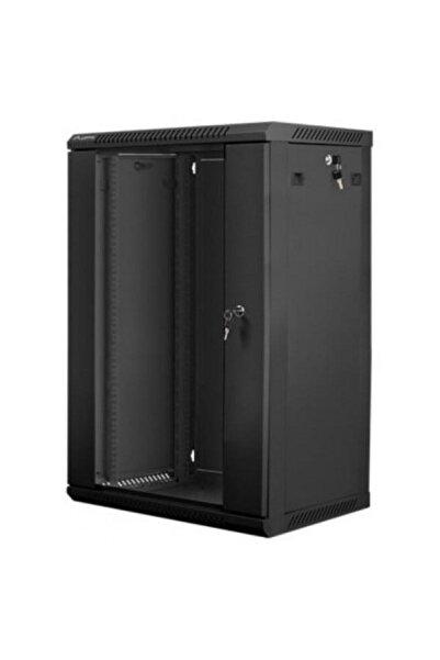Lanberg Wall-mounted metal cabinet in removable package, Lanberg, 27U, 600x600mm, 19, black