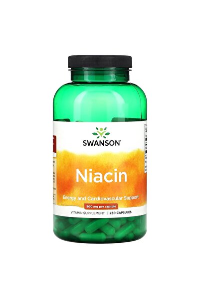 Niacin 500 mg 250 Kapsül