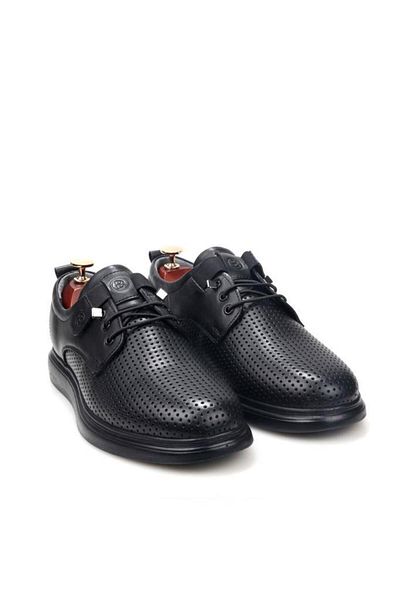 Papuçcity Bms 03206 Men's Leather Casual Summer Perforated Shoes