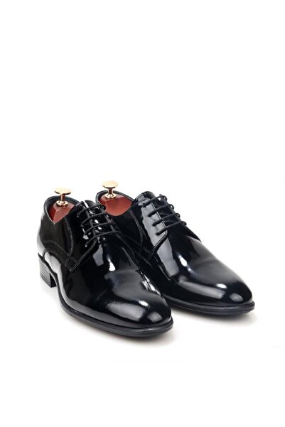 Nevzat ÖgE 016 Férfi klasszikus lakkbőr cipő