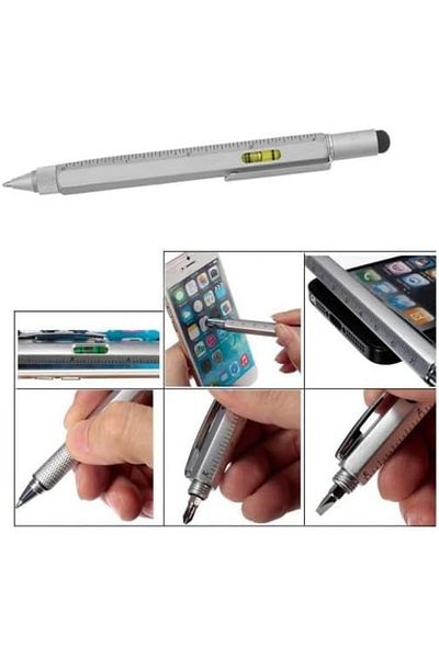 STOREMAX Jvnnastore Multifunctional Pen - 6 in 1 - Multifunctional 6 in 1 Multitool m