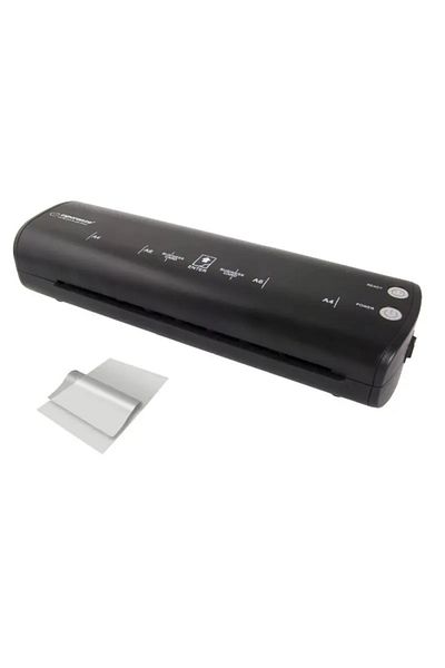 ESPERANZA Esperanza Interstellar Laminator, A4, 250mm/min, 80-125 microns, Black