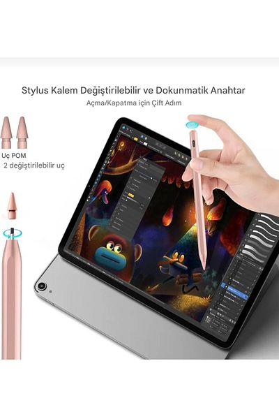 gökmer 2025 Bluetooth Stylus Tablet Pen Compatible with iPad 11Th Generation Compatible 10.9'' A15 Processor