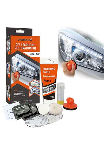 Generic Kit de lustruire faruri, 13 piese