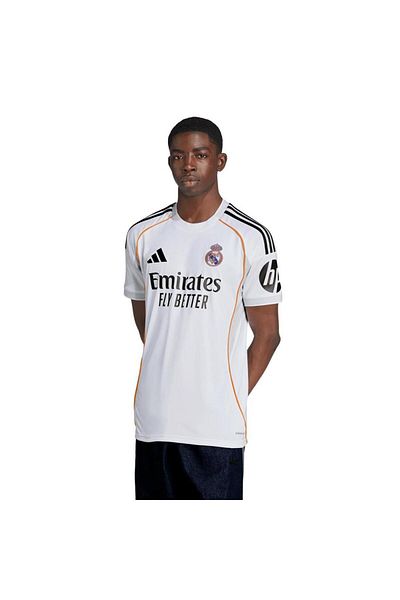 adidas Ανδρικό λευκό μπλουζάκι Real H Jsy Jj1931