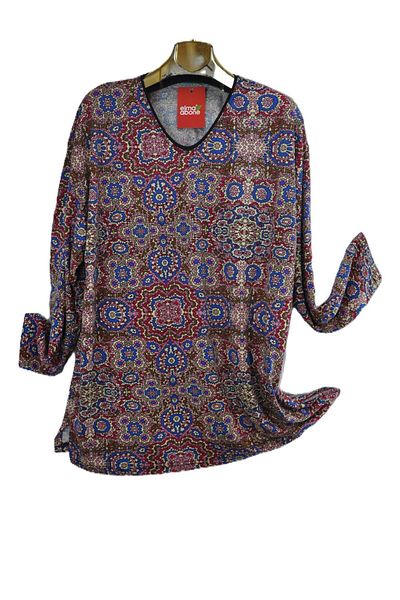 elma abone Super Oversize Combed Bluz