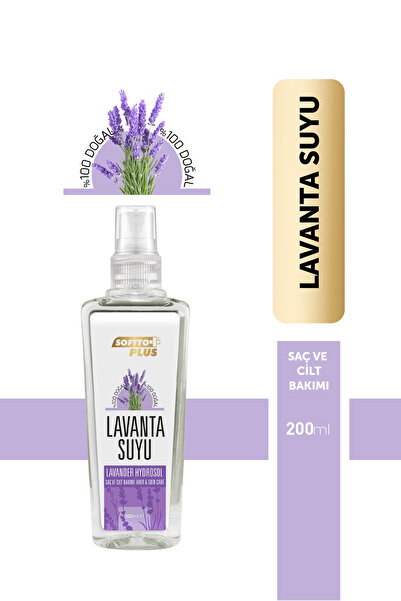 Softto Plus Cilt ve Saç için Kullanıma Uygun Yatıştırıcı ve Ferahlatıcı Lavan...