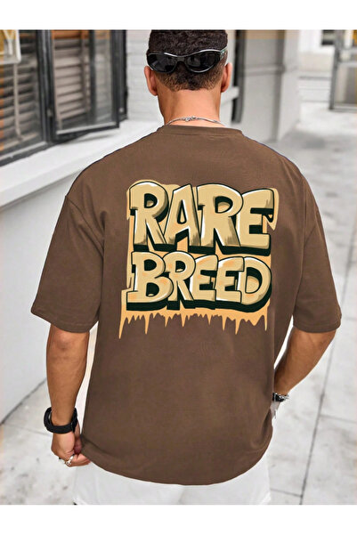 COHERENT Tricou supradimensionat din bumbac cu imprimeu personalizat PARE pen...