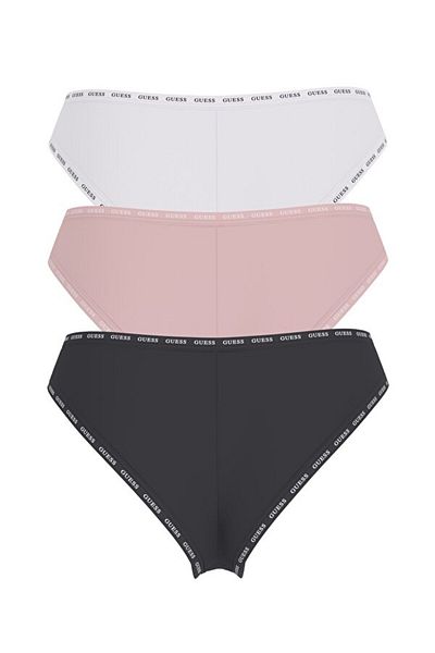 Guess Pachet de 3 lenjerie de corp multicoloră pentru femei Basic Brazilian O5rg11k6yw1-f68s