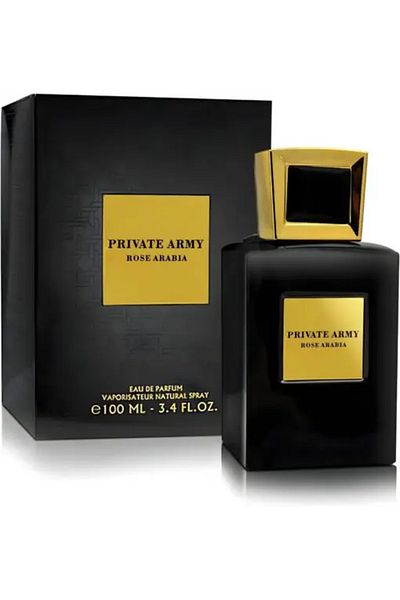 Fragrance World Άρωμα Private Army Rose Arabia, Fragrance World, EDP 100 ml, unisex - εμπνευσμένο από το Rose D'Arabie