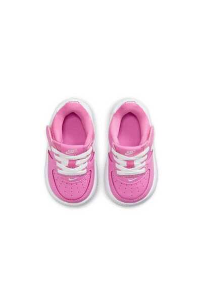 Nike Force 1 Low EasyOn (TD) Pembe Bebek Spor Ayakkabı