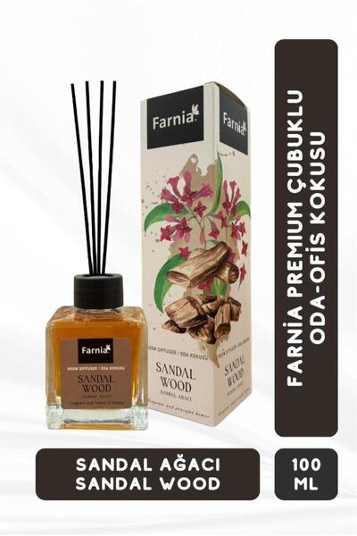 Farnia Premium Çubuklu Oda ve Ofis Kokusu 100 Ml Sandal Ağacı Sandal Wood