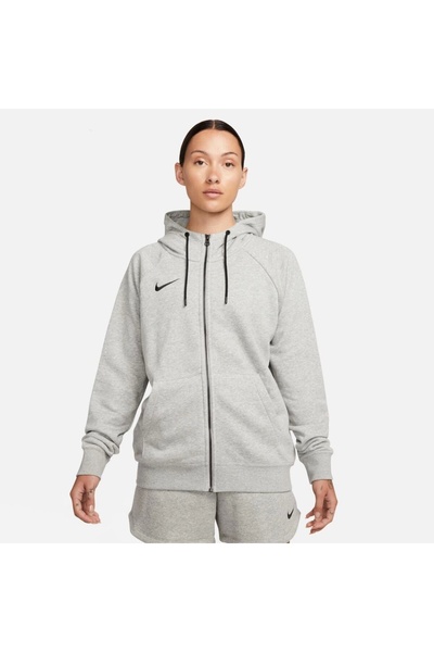 Nike Dry Park 20 Kadın Kapüşonlu Ceket Gri CW6955-063