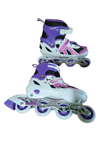 Pasifik Toys Concept Pacific Purple Lighted Silicone Wheels Fire Skating Skating