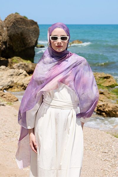 Modakaşmir شال فيرا بنمط آيا