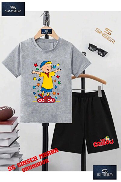 SS SİNSER Children's Unisex “Cailliou Star Pattern“ Special Printed Crew Neck...