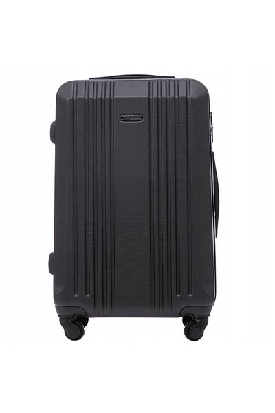 OEM WINGS KESTREL 4-Piece Luggage Set, ABS Shell, Spinner, TSA Lock, Black