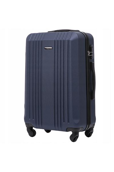 OEM Wings KESTREL 4-Piece Luggage Set, Durable ABS+, Dark Blue, 360° Wheels