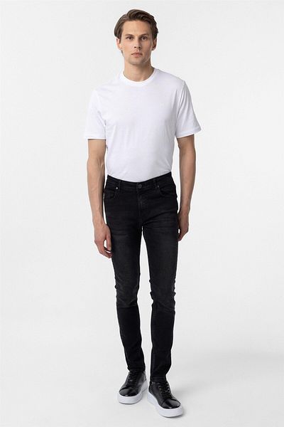 SÜVARİ Slim Fit Denim Trousers